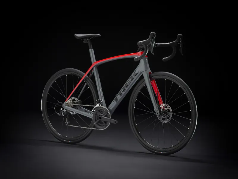 2021 Trek Domane SL 4 Disc Carbon Road Bike in Red-1