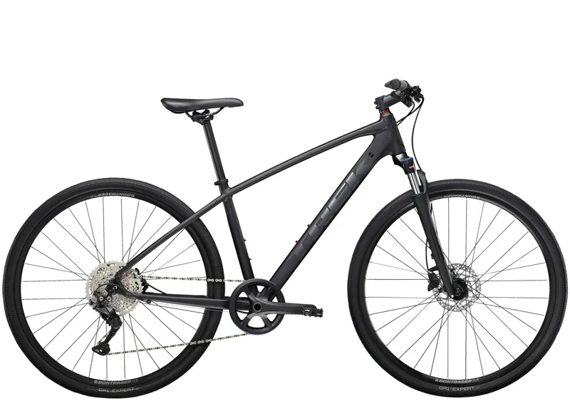 TREK Dual Sport 3 Gen 4 Hybrid Bike in Matte Black