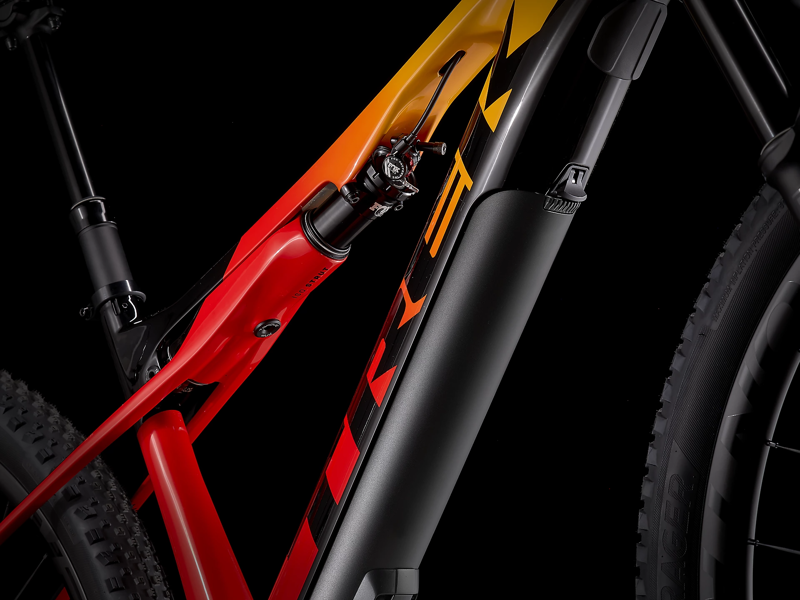 2022 TrekE-Caliber 9.8 GX AXS Electric Mountain Bike Marigold-3