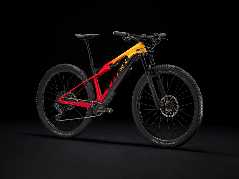 2022 TrekE-Caliber 9.8 GX AXS Electric Mountain Bike Marigold-1
