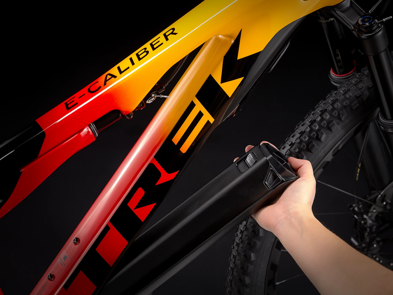 2022 TrekE-Caliber 9.8 GX AXS Electric Mountain Bike Marigold-9