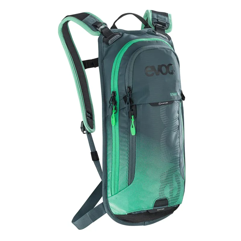 Evoc Stage Hydration Pack 3 Litre + 2 Litre Bladder In Green