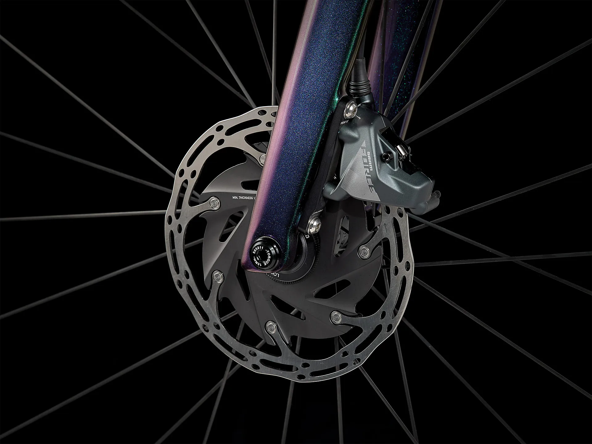PPF施工済 Emonda SLR 持ち運び 2022 Amethyst フロントフォーク