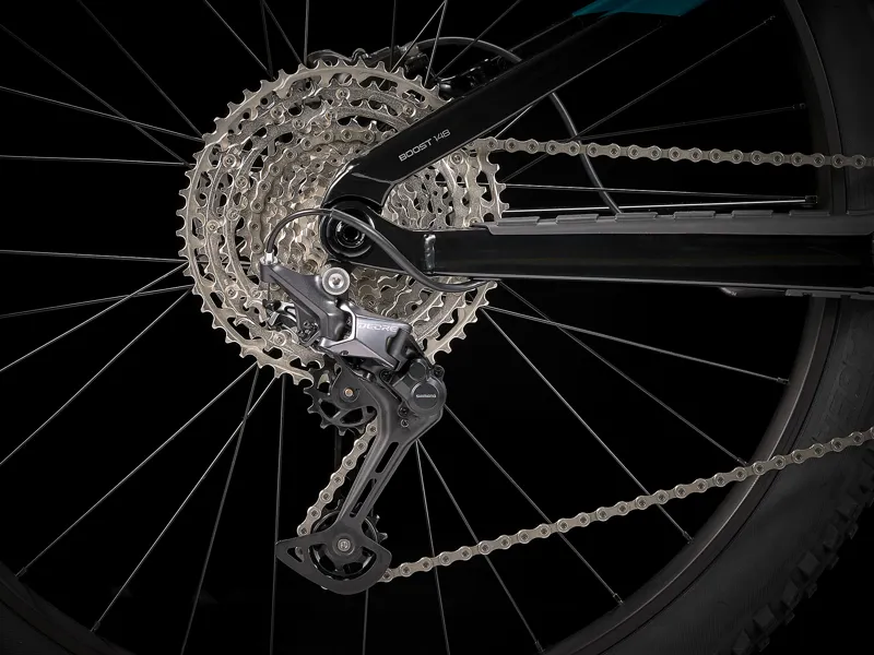 2022 Trek Fuel EX 5 Full Suspension Mountain Bike Dark Aquatic-1