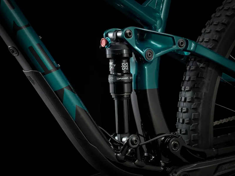 2022 Trek Fuel EX 5 Full Suspension Mountain Bike Dark Aquatic-2