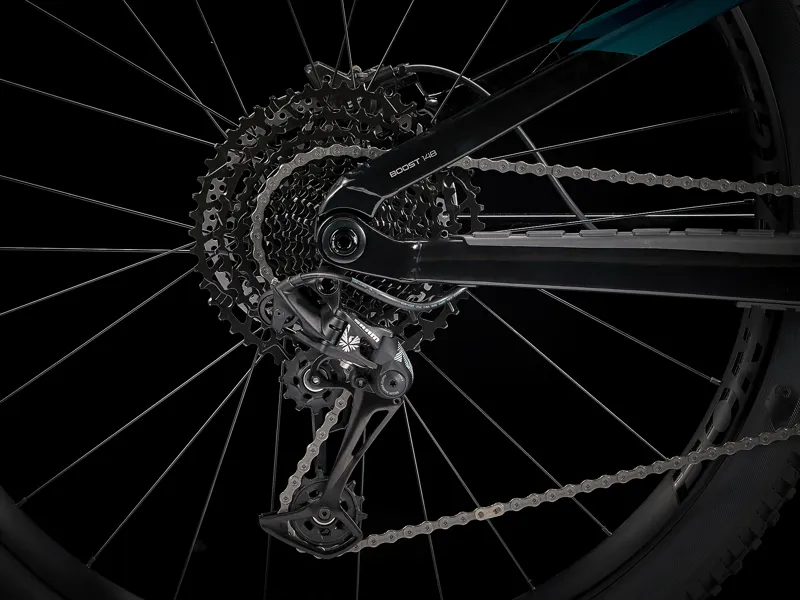 2022 Trek Fuel EX 7 Full Suspension Mountain Bike in Blue-2