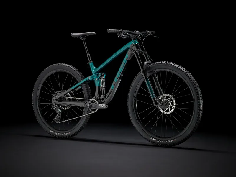 2022 Trek Fuel EX 7 Full Suspension Mountain Bike in Blue-1