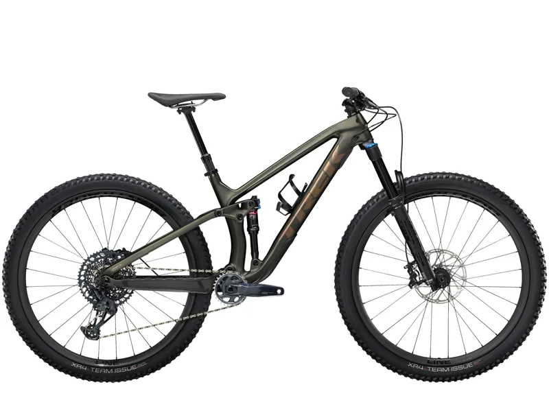 2022 Trek Fuel EX 9.8 GX Full Suspension Mountain Bike Black Olive