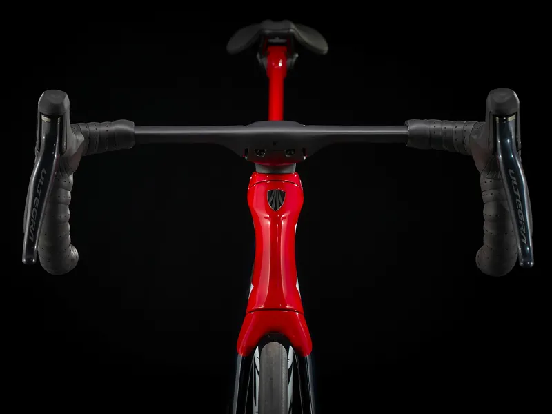 TREK Madone SLR 6 Gen 6 Road Bike in Navy Carbon Smoke and Viper Red-4