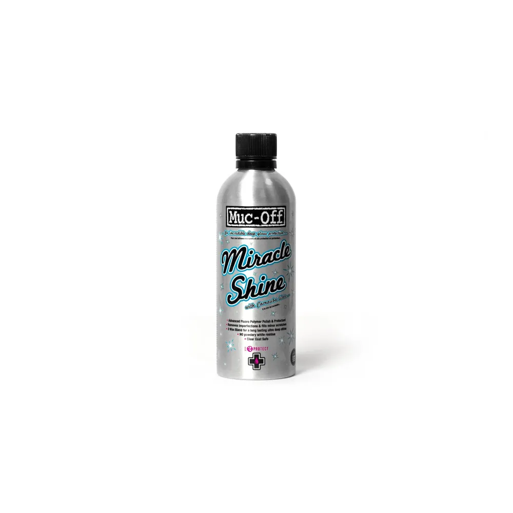 Team Cycles Muc Off Muc-Off Miracle Shine Polish - 500ml | Interest FREE Finance & Online Refund Policy.