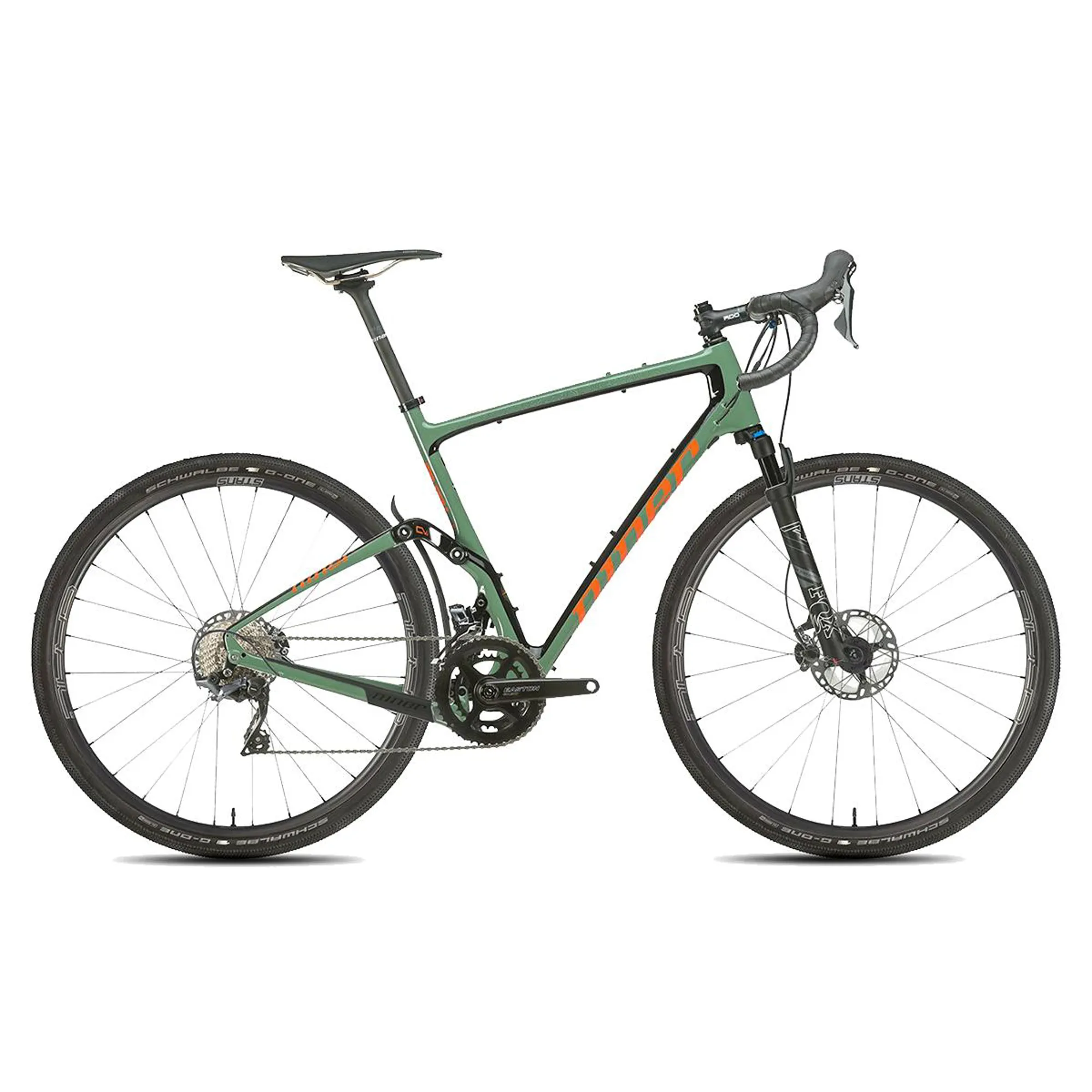 Niner Mcr Rdo 5-Star 2x Gravel Bike my20: OLIVE GREEN/ORANGE