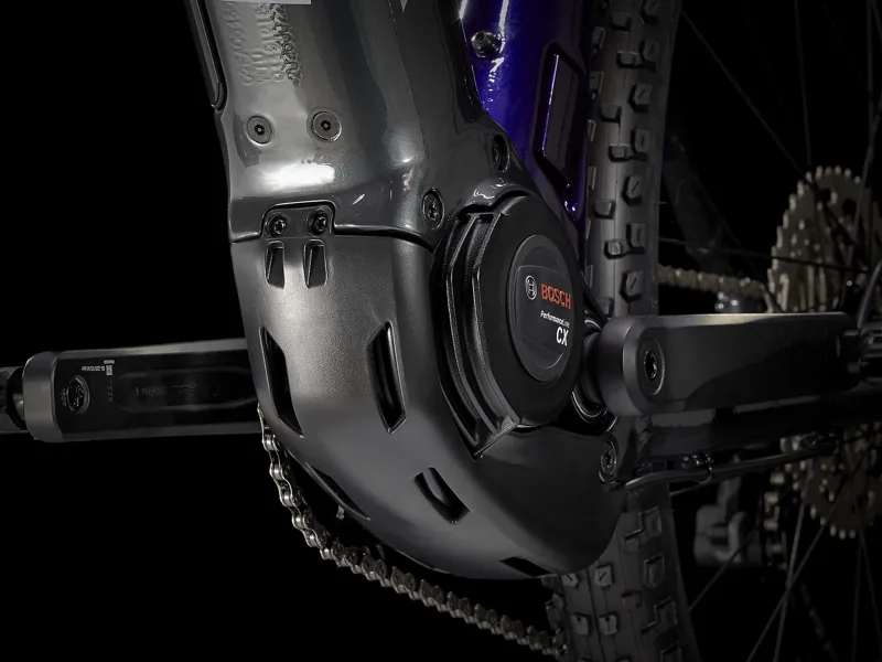 2022 Trek Powerfly 4 625w Electric Mountain Bike Grey and Purple -7