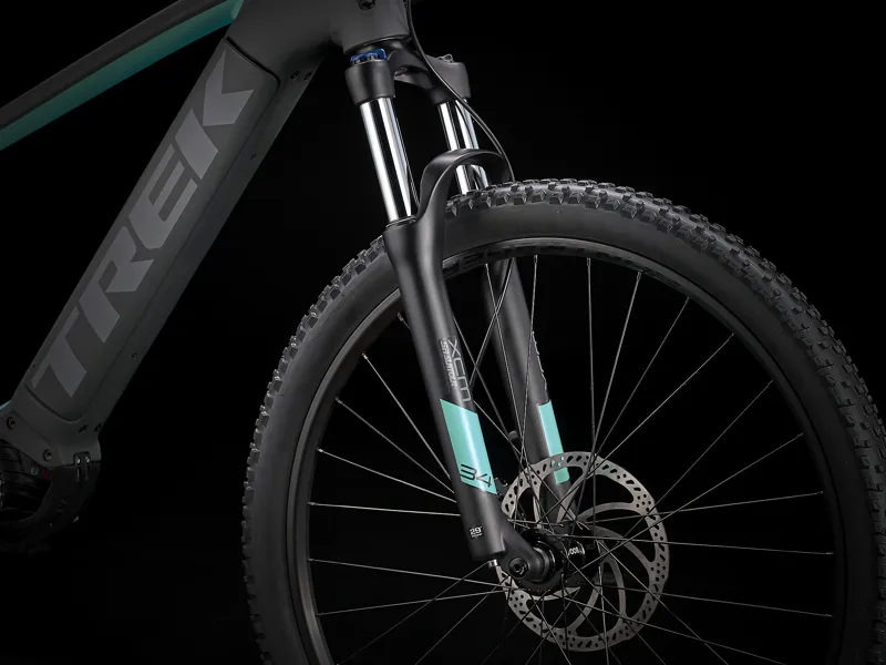 TREK Powerfly 4 500Wh Gen 3 Electric Mountain Bike Matte Charcoal and Miami-7