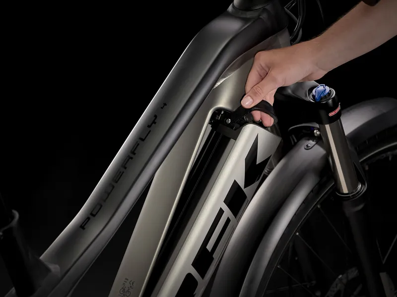 TREK Powerfly FS 4 Equipped 625Wh Gen 2 Electric Mountain Bike in Gunmetal and Black-2