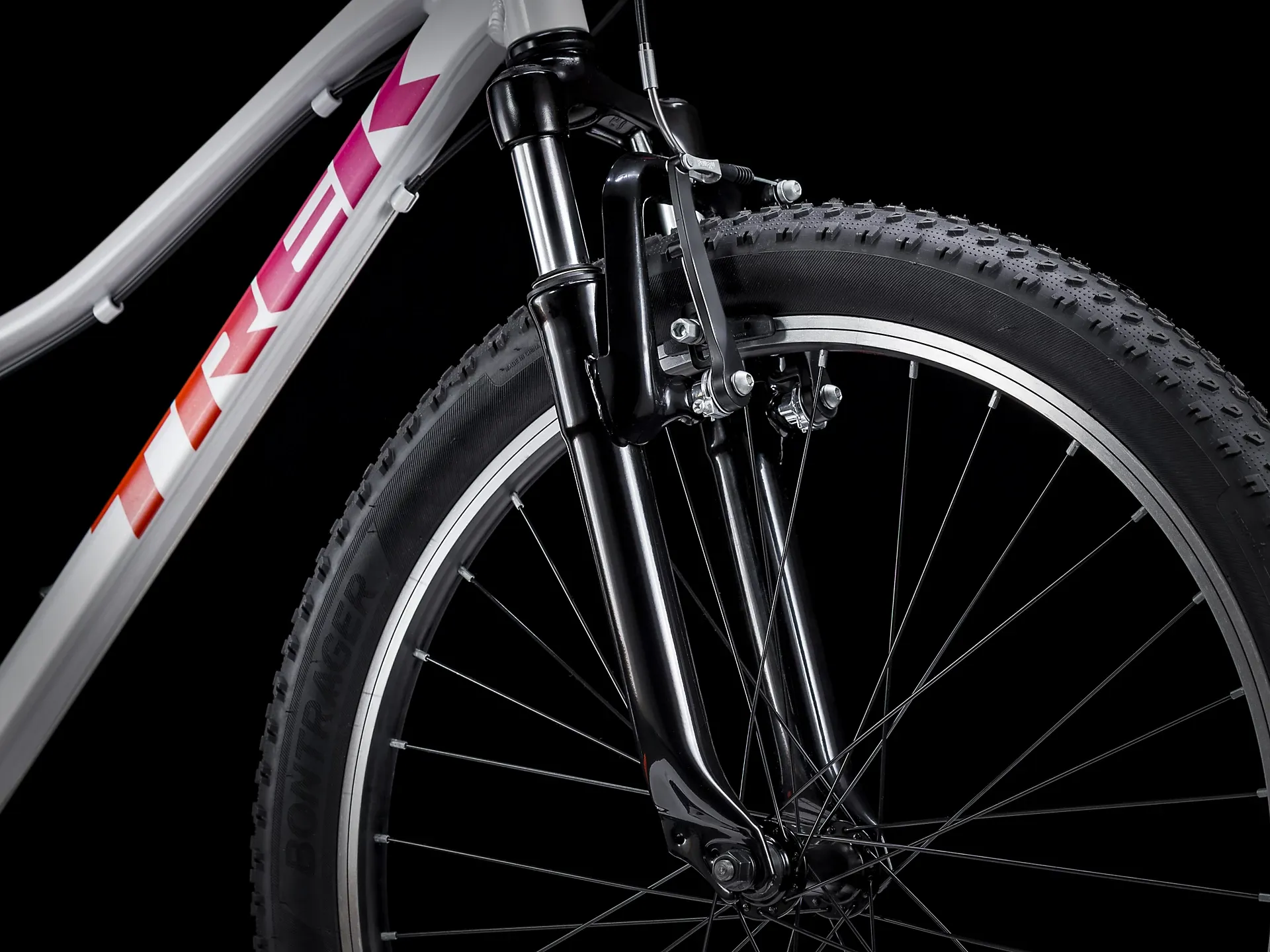 TREK Precaliber 24 8-Speed Kids Mountain Bike in White