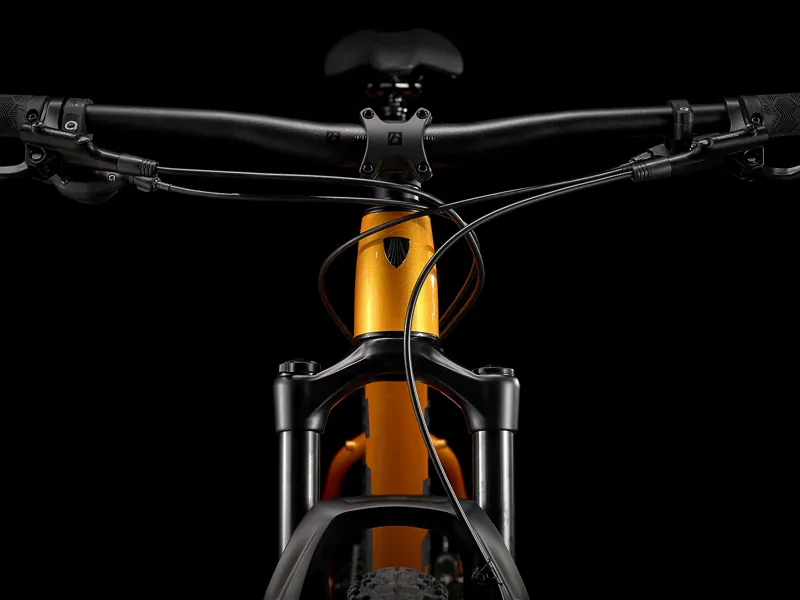 2021 Trek Roscoe 7 Factory Hardtail Mountain Bike Orange and Gunal