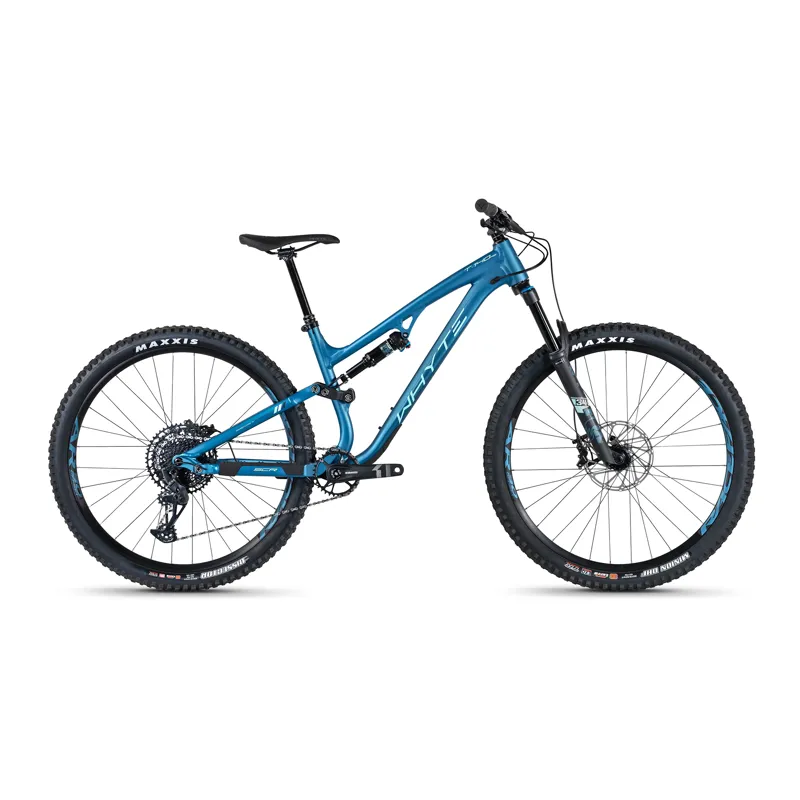 2022 Whyte Bikes T-140 RS 29ER in Matt Diesel Light Blue and Slate