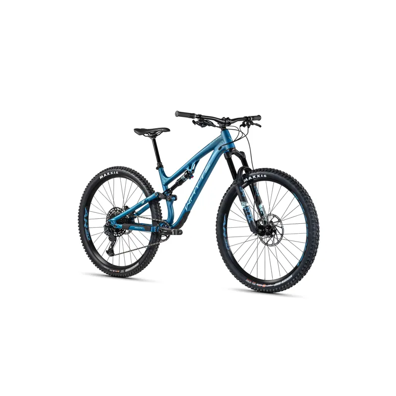 2022 Whyte Bikes T-140 RS 29ER in Matt Diesel Light Blue and Slate-1