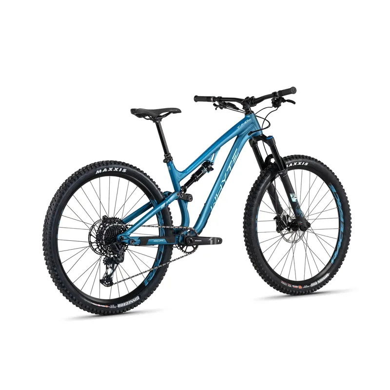 2022 Whyte Bikes T-140 RS 29ER in Matt Diesel Light Blue and Slate-2