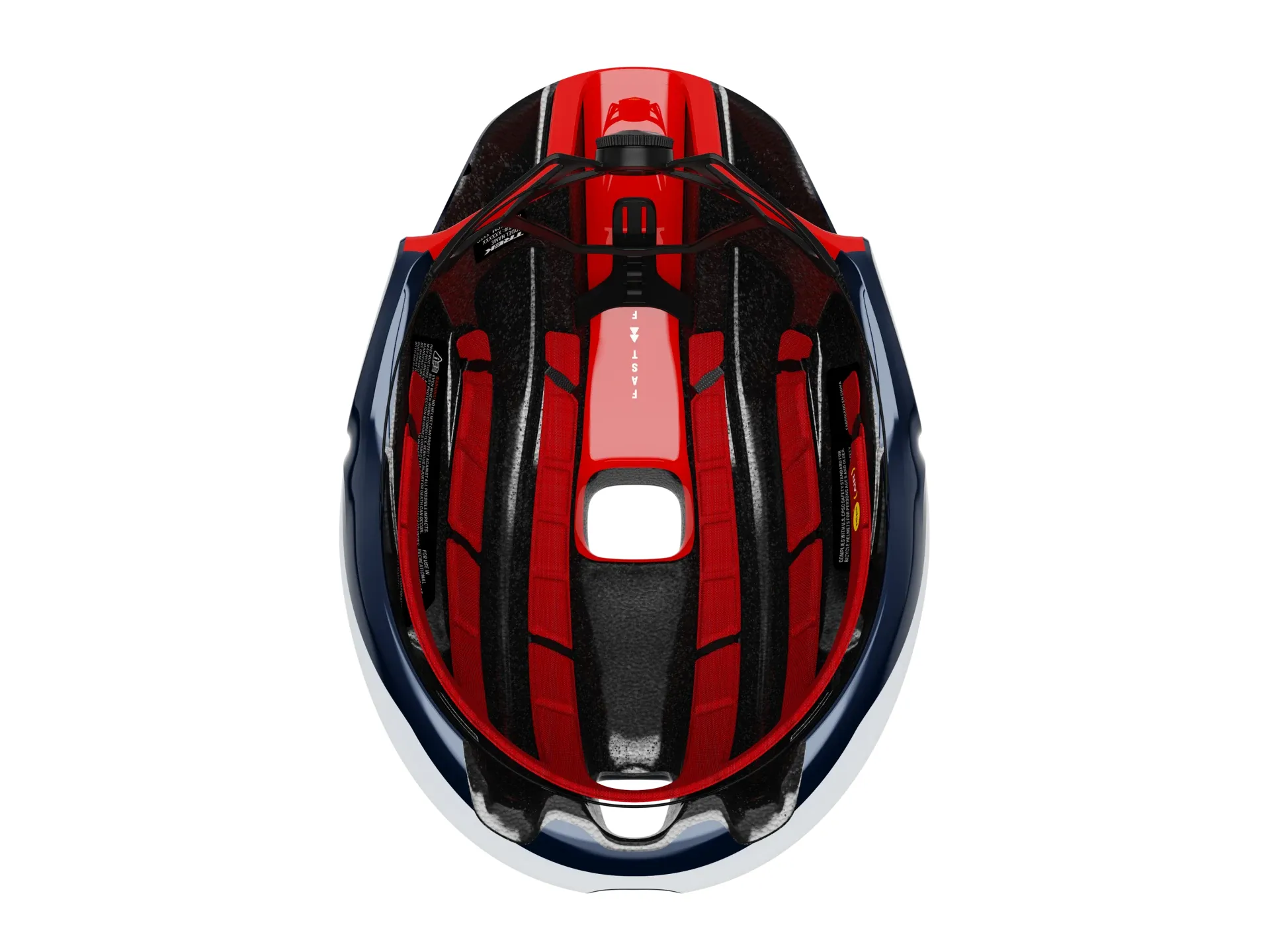 Decal kit casque bontrager trek-segafredo noir / blanc - onVeló cycling