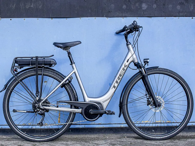 2021 Trek Verve+ 2 Lowstep 300wh Hybrid Electric Bike Gunal -1