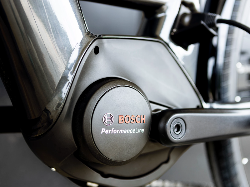 TREK Verve+ 4 Lowstep 500Wh Electric Hybrid Bike in Lithium Grey-10