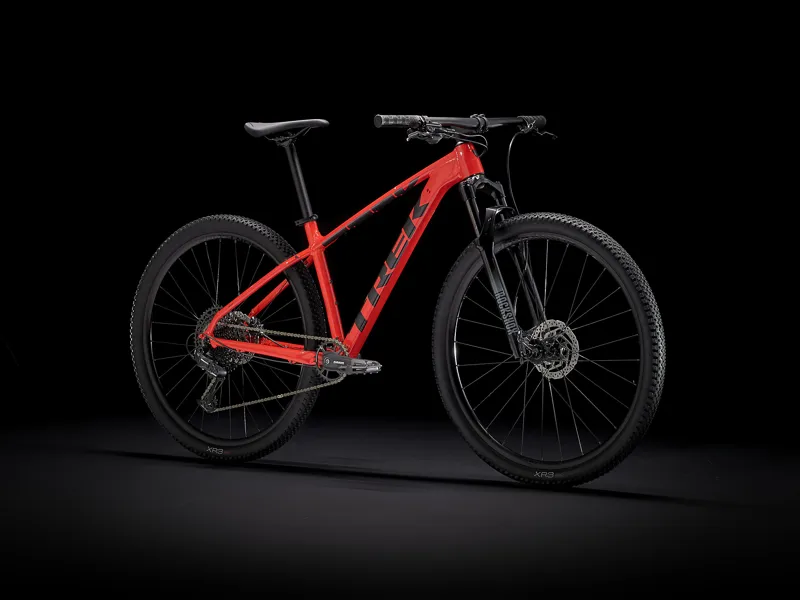 2021 Trek X-Caliber 8 Mountain Bike Radioactive Red and Black-3