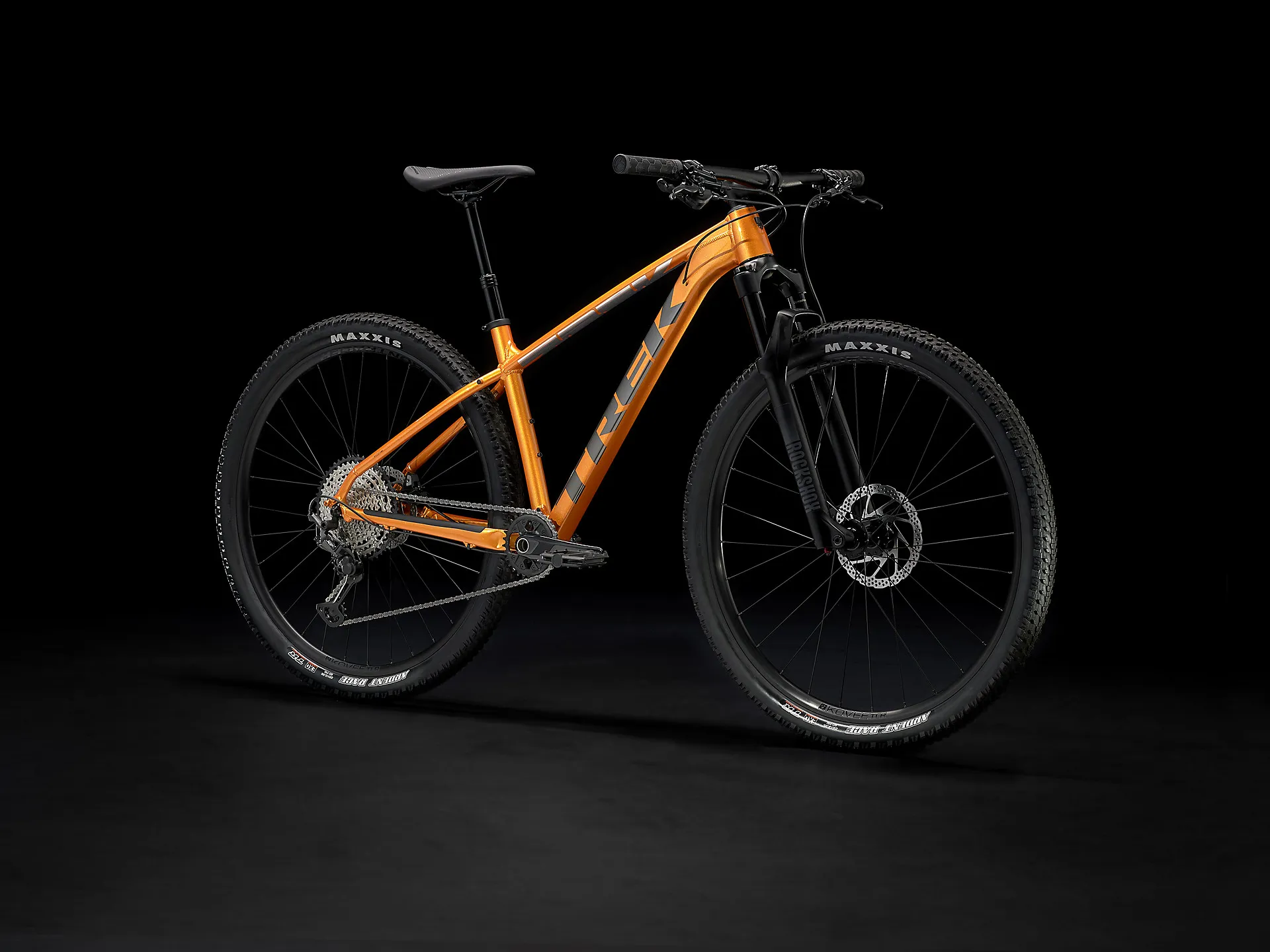 TREK X-Caliber 9 Hardtail Mountain Bike in Factory Orange