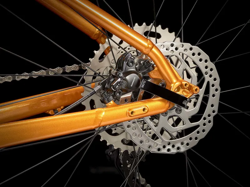 2021 TREK X-Caliber 7 Mountain Bike in Factory Orange and Lithium Grey-5