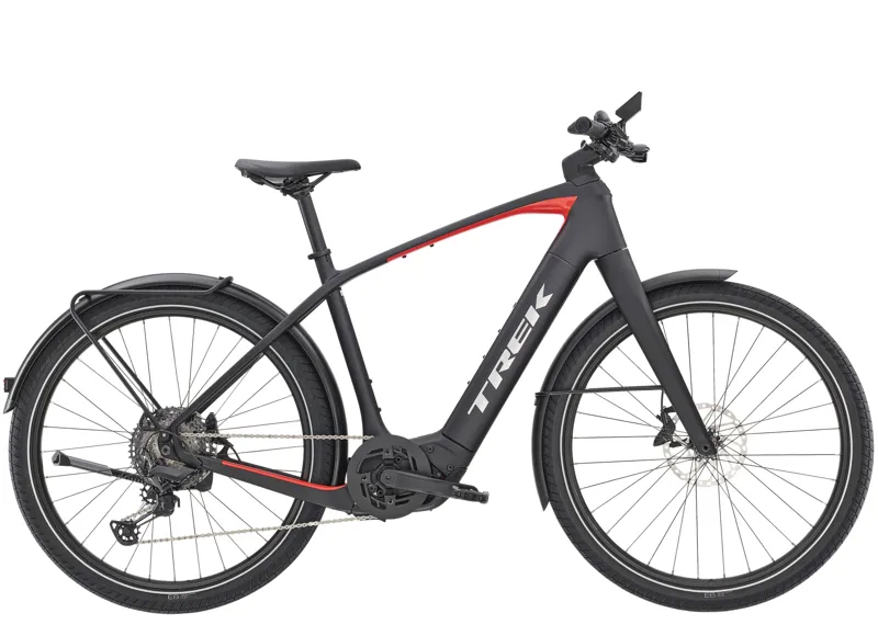 2021 Trek Allant+ 9.9 Carbon Mens Electric Hybrid Bike in Black