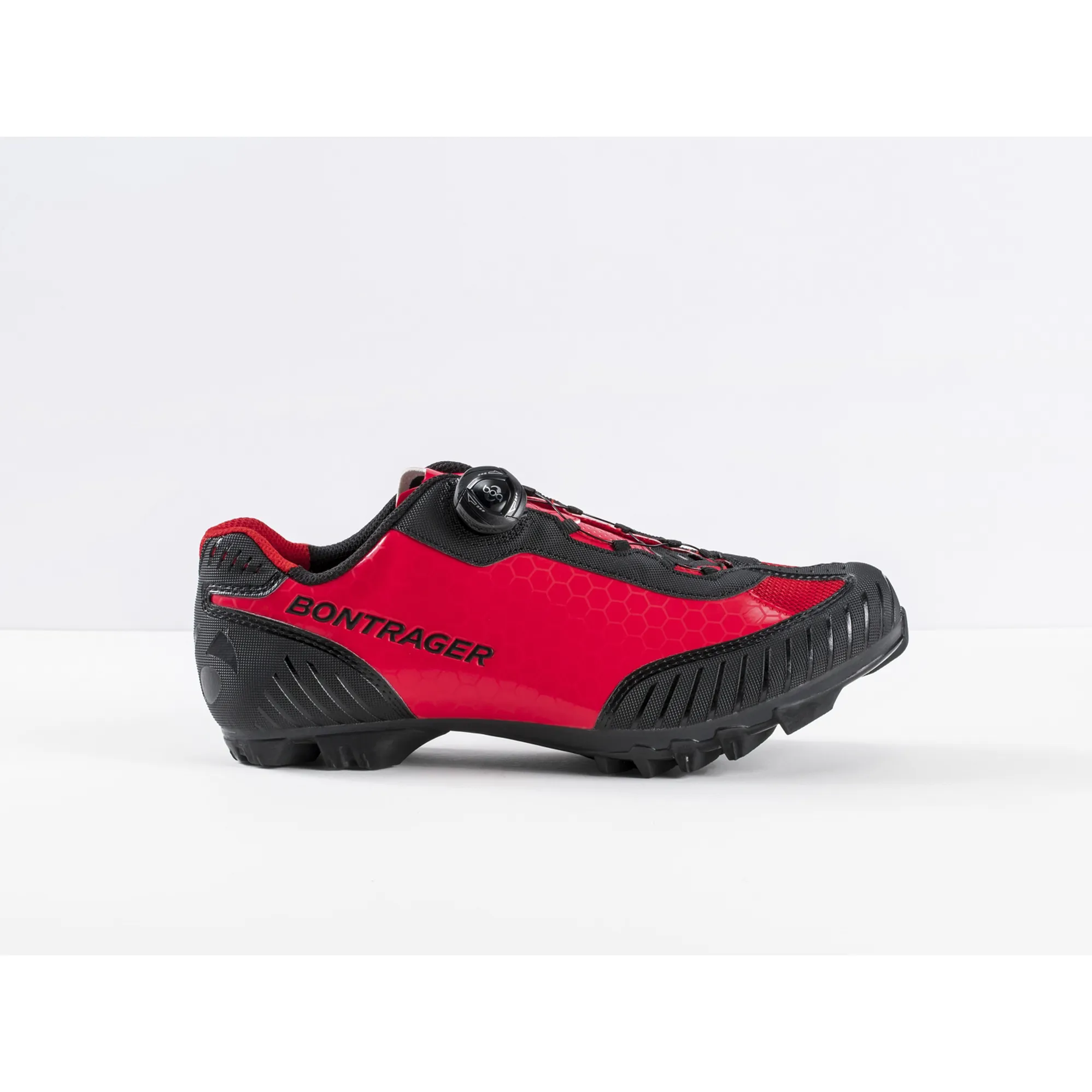 2017 bontrager Foray Mountain Bike shoe in Red