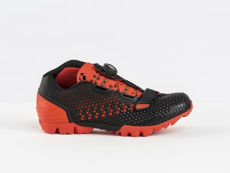 2019 Bontrager Rhythm Mens Mountain bike shoe in Black/Orange