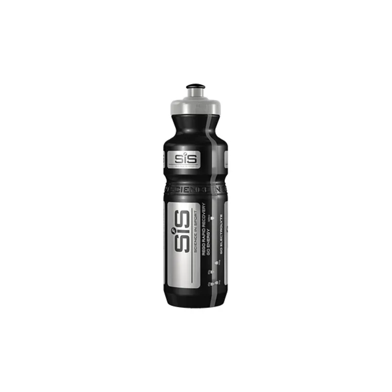 SIS Black and Silver PRO Water Bottle 800ml