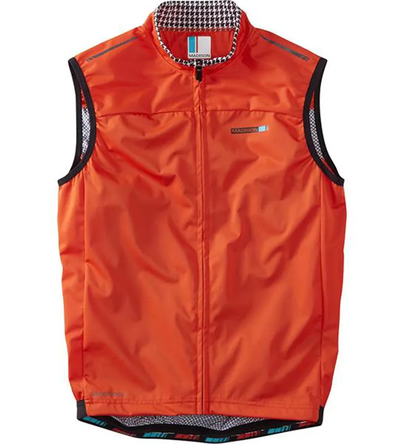 Madison RoadRace Mens Windtech Gilet Red XL