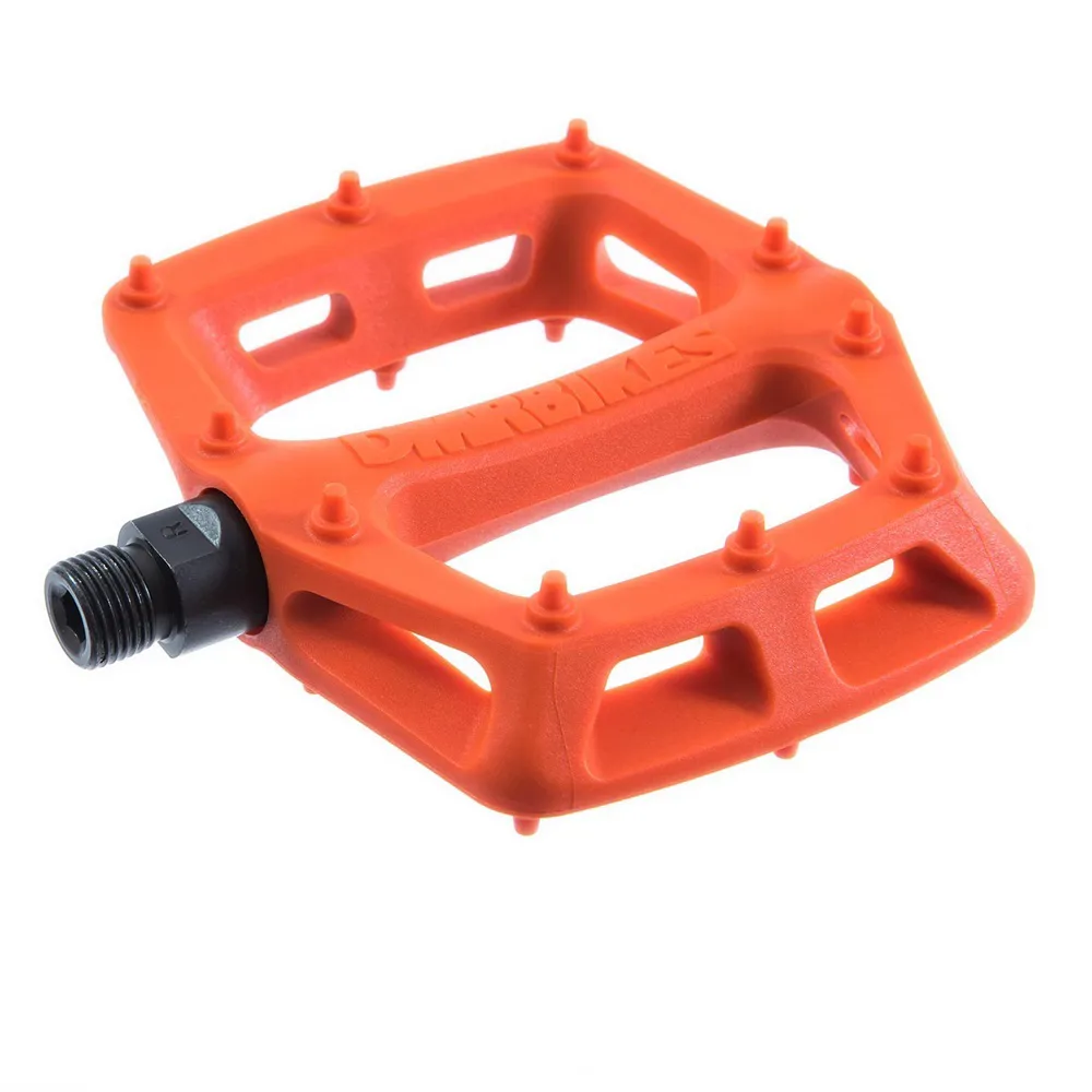 Team Cycles Dmr Bikes DMR V6 Cro-Mo Axle Plastic Mountain Bike Pedals in Orange | Interest FREE Finance & Online Refund Policy.