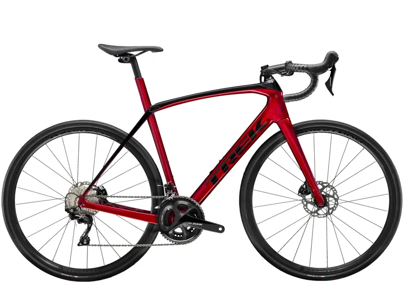 2021 Trek Domane SL 5 Disc Carbon Road Bike in Red