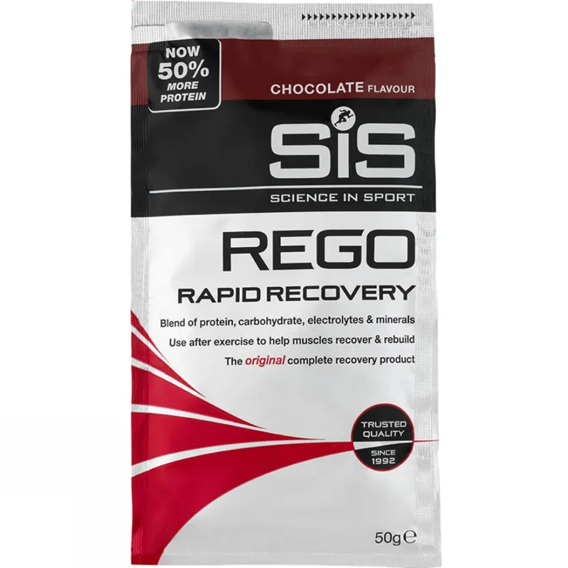 SIS Science in Sport REGO Rapid Recovery Chocolate 50g Single Sachet