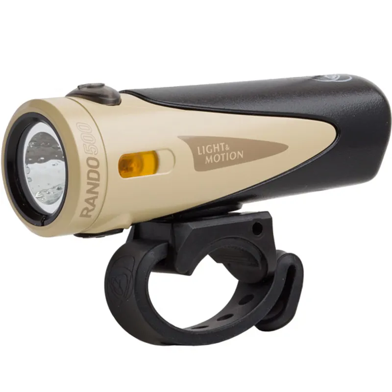Light  and  Motion Rando 500 Front Light Tan / Black