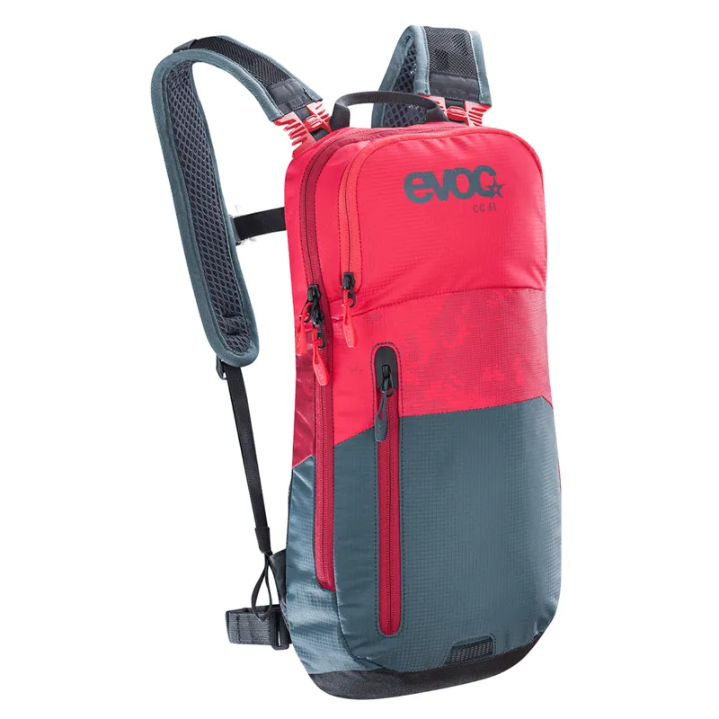 Evoc Cc 6l Back Pack  and  2l Bladder RED 6 litre