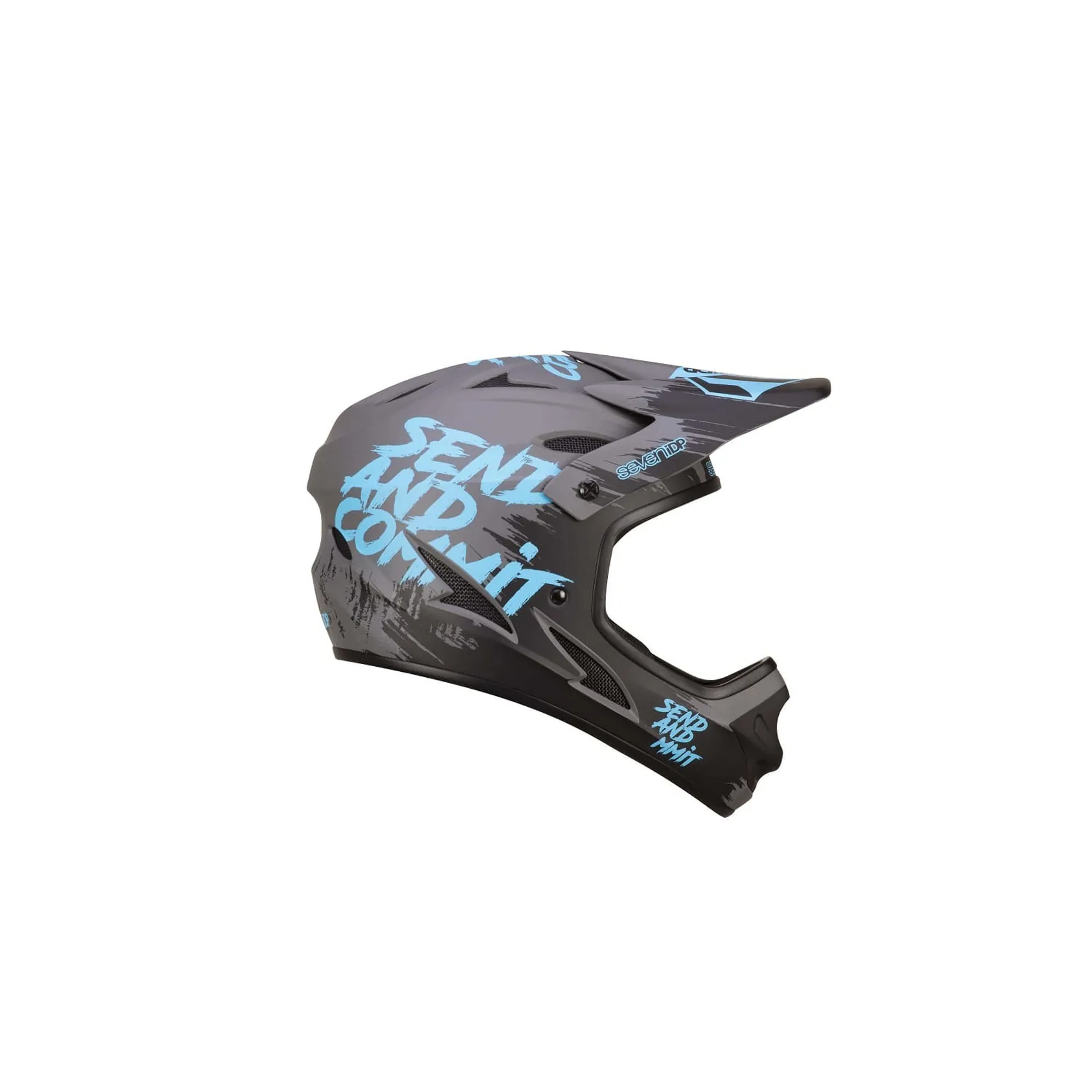 7 IDP M1 Send and Commit Helmet Grey-Black-Blue S 7 IDP M1 Send and Commit Helmet Grey-Black-Blue S