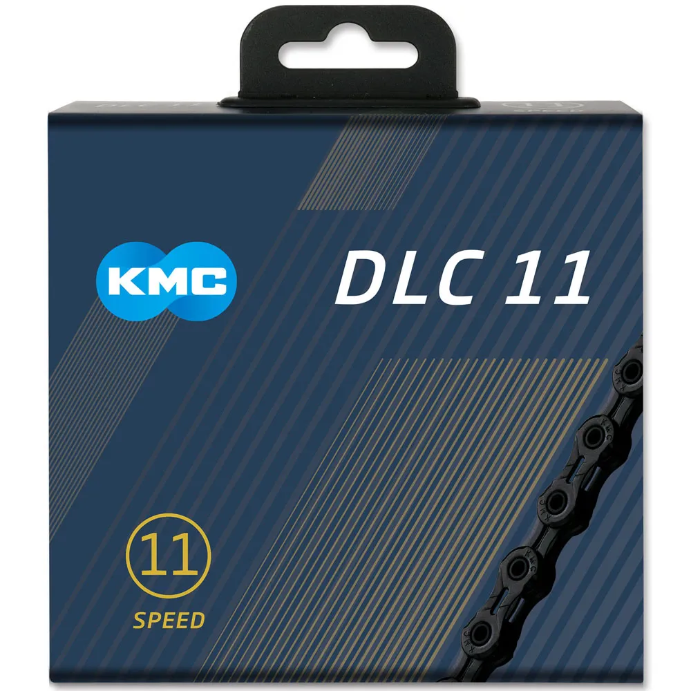 Team Cycles Kmc KMC X11-SL DLC 118L 11 Speed Chain in Black | Interest FREE Finance & Online Refund Policy.