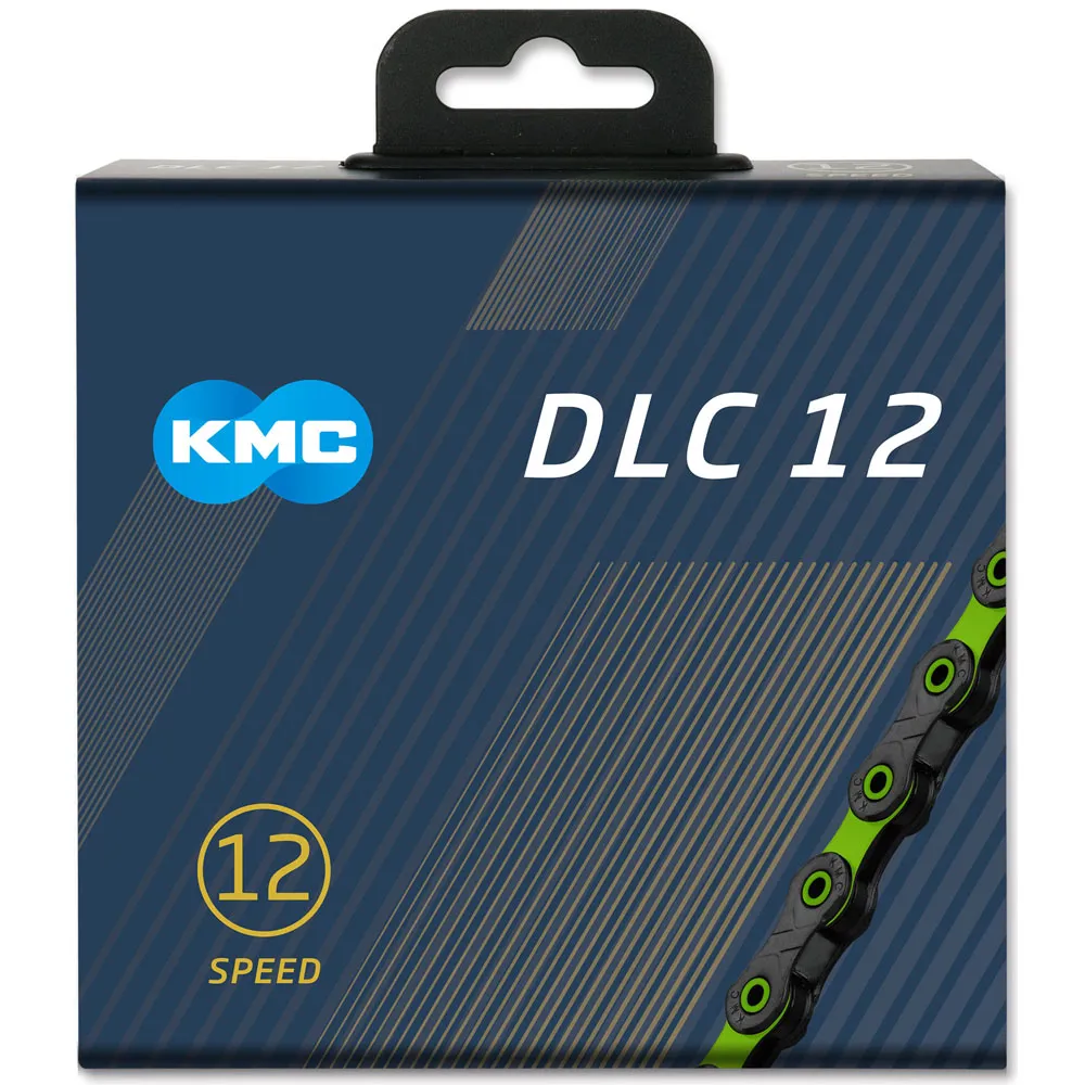 Team Cycles Kmc KMC X12 DLC 126L 12 Speed Chain in Green | Interest FREE Finance & Online Refund Policy.