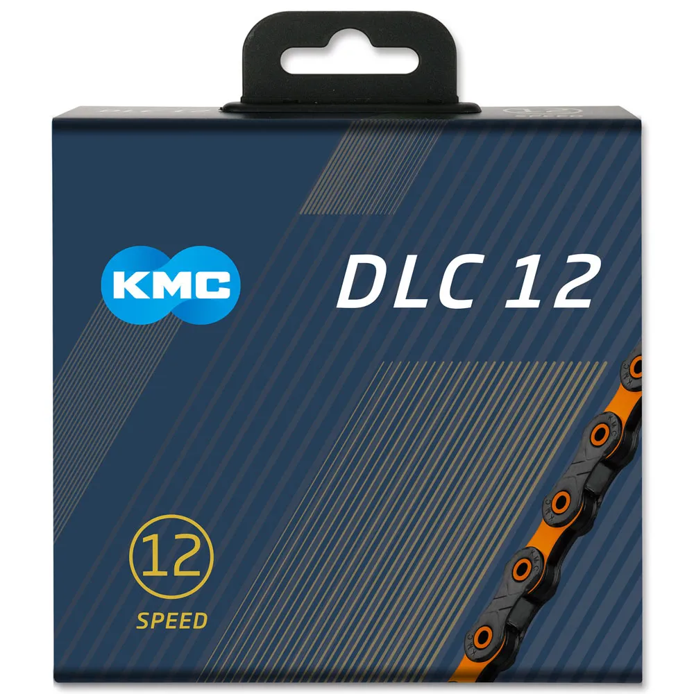 Team Cycles Kmc KMC X12 DLC 126L 12 Speed Chain in Orange | Interest FREE Finance & Online Refund Policy.