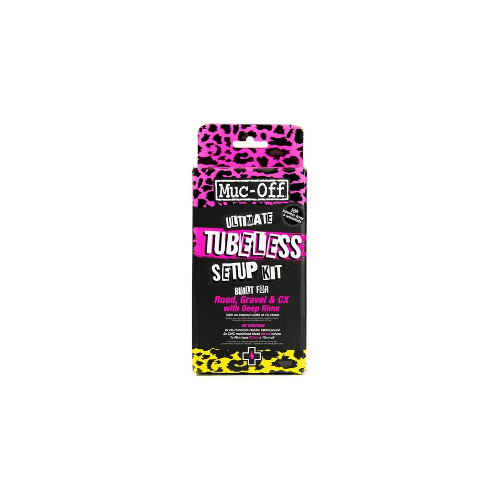 Team Cycles Muc Off XC Gravel Ultimate Tubeless Set Up Kit | Interest FREE Finance & Online Refund Policy.