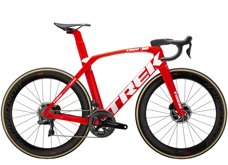 2020 Trek Madone SLR Disc Carbon Road Race Bike in Red - Main Image