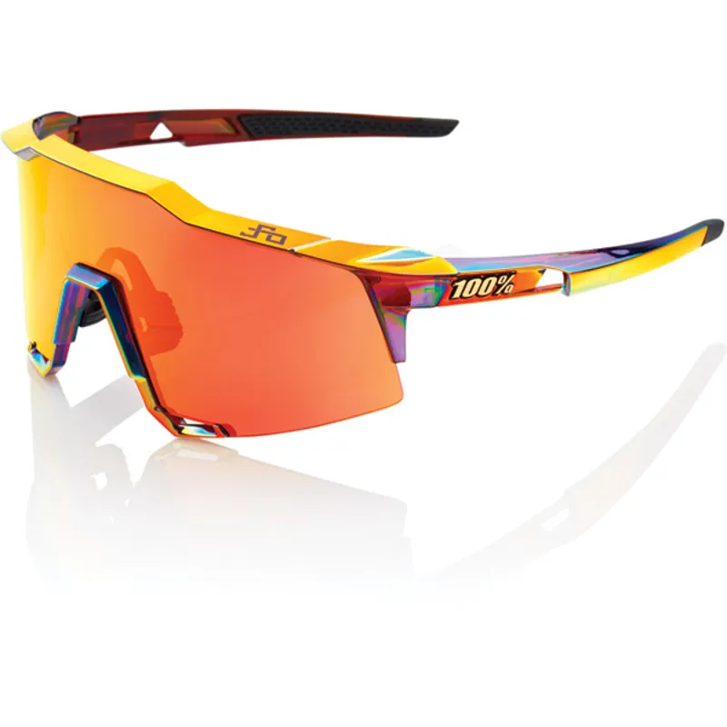 100 Percent Speedcraft HiPer Mrr Red Lens PeterSagan Sunglasses in Red - Main Image