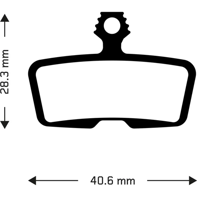 Aztec Avid Code 2011+ / Code R / Code RSC Sintered Disc Brake Pads -1