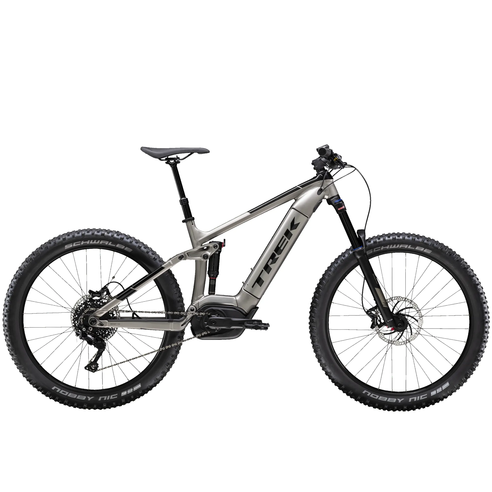 2020 Trek Powerfly LT G2 EU Electric FS Mountain Bike in Grey