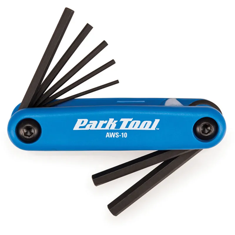 Park Tool AWS-10 Fold-Up Hex Wrench Set 