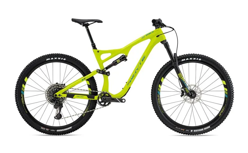 2019 Whyte S-150C WORKS Matt Lime Olive